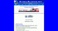 Desktop Screenshot of globalblaster.net